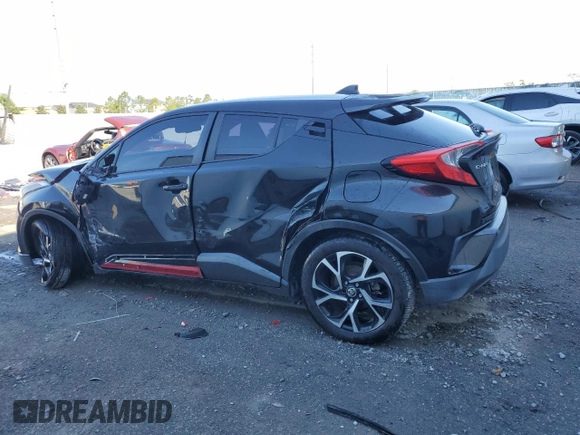 2018 Toyota C-HR XLE with VIN NMTKHMBX2JR036224, listed as a Copart auction lot 50886315 with 178,989 mi miles and Salvage Title. Bid and sale history available at carsss.com. Image 2.