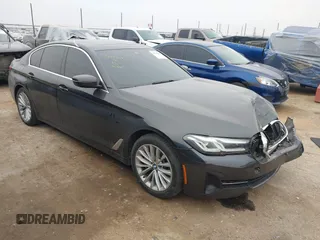 2021 BMW 5 Series 530i xDrive with VIN WBA13BJ09MWX25425, listed as a IAAI auction lot 41536891 with 69,688 mi miles and . Bid and sale history available at carsss.com. Image 1.