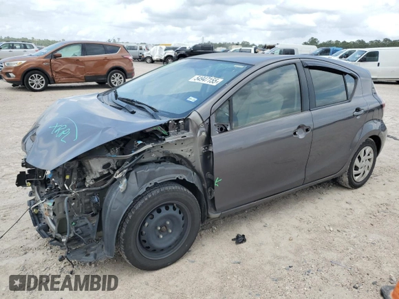 2015 Toyota Prius One with VIN JTDKDTB34F1581432, listed as a Copart auction lot 54947155 with 109,456 mi miles and Salvage Title. Bid and sale history available at carsss.com. Image 1.