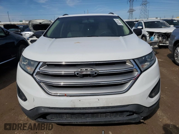 2015 Ford Edge SE with VIN 2FMTK3G86FBC02221, listed as a Copart auction lot 50091595 with 150,335 mi miles and Salvage title. Bid and sale history available at DreamBid. Image 5.