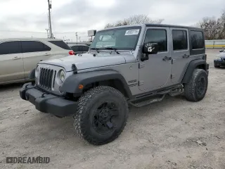 2016 Jeep Wrangler Unlimited Sport with VIN 1C4BJWDG1GL139708, listed as a Copart auction lot 48933715 with 121,005 mi miles and Clean Title. Bid and sale history available at carsss.com. Image 1.