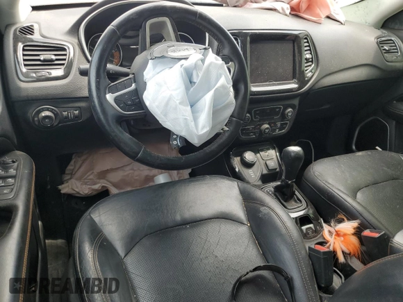 2018 Jeep Compass Limited with VIN 3C4NJDCB2JT101326, listed as a Copart auction lot 57095695 with 137,031 mi miles and Non repairable. Bid and sale history available at DreamBid. Image 8.
