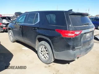 2021 Chevrolet Traverse LS with VIN 1GNERFKW8MJ101892, listed as a IAAI auction lot 41679026 with 48,694 mi miles and . Bid and sale history available at DreamBid. Image 3.