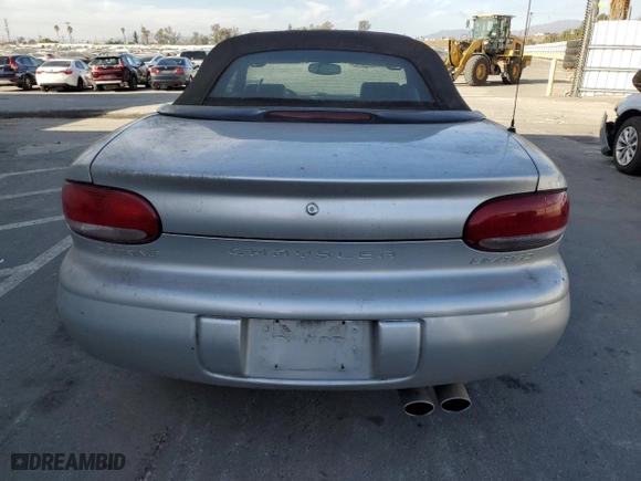 2000 Chrysler Sebring JXi with VIN 3C3EL55H6YT259703, listed as a Copart auction lot 85143954 with 115,771 mi miles and Clean Title. Bid and sale history available at carsss.com. Image 6.