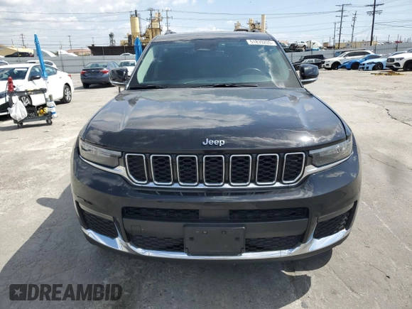 2021 Jeep Grand Cherokee Limited with VIN 1C4RJJBG5M8175694, listed as a Copart auction lot 51839205 with 52,362 mi miles and Salvage title. Bid and sale history available at DreamBid. Image 5.