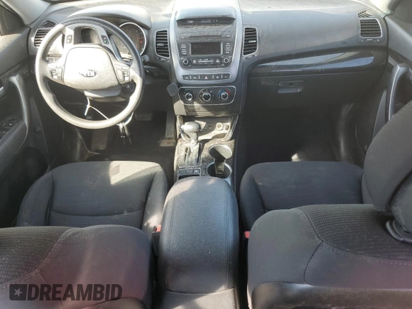 2014 Kia Sorento LX with VIN 5XYKT3A63EG524751, listed as a Copart auction lot 50578515 with 120,947 mi miles and Salvage Title. Bid and sale history available at carsss.com. Image 8.