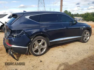 2021 Genesis GV80 with VIN KMUHBDSB9MU048157, listed as a Copart auction lot 73017554 with 68,807 mi miles and Salvage title. Bid and sale history available at DreamBid. Image 3.