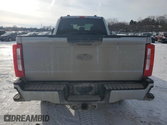 2024 Ford F-350 with VIN 1FT8X3BN2REC48985, listed as a Copart auction lot 88881305 with 10,574 mi miles and Salvage title. Bid and sale history available at DreamBid. Image 6.