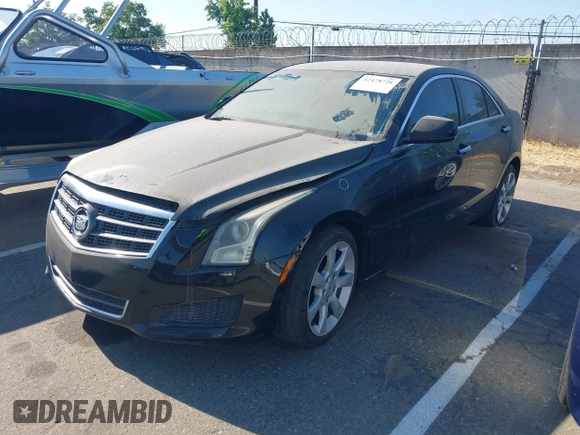2014 Cadillac ATS Standard RWD with VIN 1G6AA5RX1E0186172, listed as a IAAI auction lot 42478726 with 131,787 mi miles and . Bid and sale history available at DreamBid. Image 2.