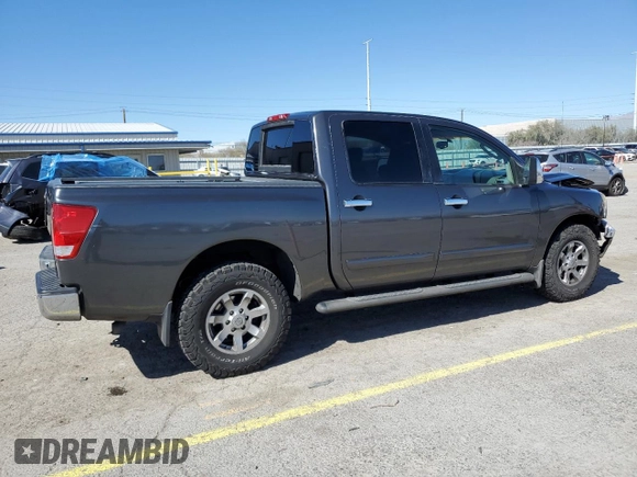 2005 Nissan Titan LE with VIN 1N6AA07B65N512975, listed as a Copart auction lot 47656065 with 259,991 mi miles and Salvage Title. Bid and sale history available at carsss.com. Image 3.