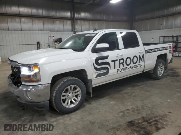 2017 Chevrolet Silverado 1500 LT with VIN 3GCUKREC9HG219372, listed as a Copart auction lot 47404025 with 182,085 mi miles and Salvage Title. Bid and sale history available at DreamBid. Image 1.