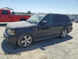 2009 Land Rover Range Rover Sport HSE with VIN SALSK254X9A203973, listed as a Copart auction lot 63165325 with 190,473 mi miles and Clean title. Bid and sale history available at DreamBid. Image 1.
