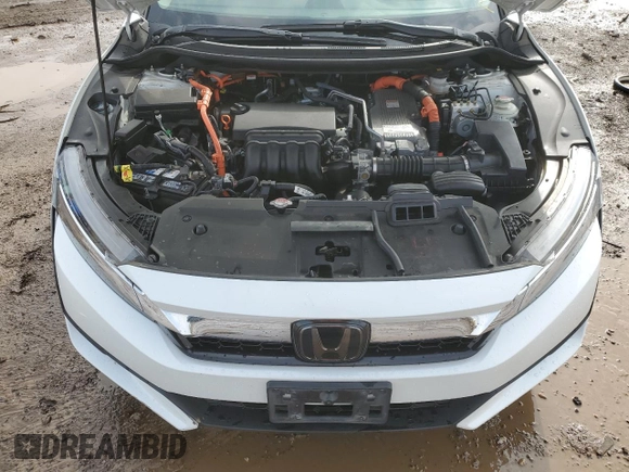 2018 Honda Clarity Plug-In Hybrid with VIN JHMZC5F19JC017468, listed as a Copart auction lot 51380335 with 58,900 mi miles and Salvage Title. Bid and sale history available at carsss.com. Image 12.