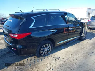 2015 Infiniti QX60 with VIN 5N1AL0MN6FC544720, listed as a IAAI auction lot 41335980 with Not Provided miles. Bid and sale history available at carsss.com. Image 4.