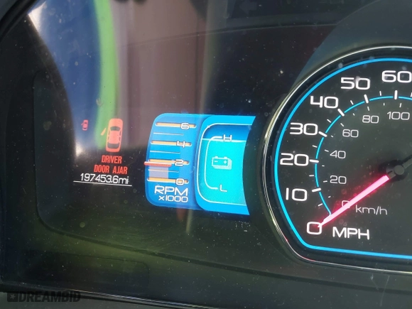 2011 Ford Fusion Hybrid with VIN 3FADP0L38BR302907, listed as a IAAI auction lot 41805491 with 197,453 mi miles. Bid and sale history available at carsss.com. Image 7.