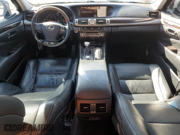 2016 Lexus LS 460 with VIN JTHBL5EF5G5141362, listed as a Copart auction lot 47226875 with 59,165 mi miles and Salvage title. Bid and sale history available at DreamBid. Image 8.