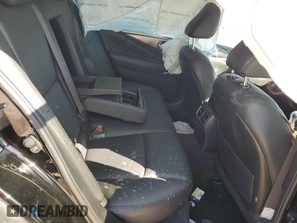 2015 Infiniti Q50 Premium with VIN JN1BV7AR0FM411872, listed as a Copart auction lot 48128495 with 85,556 mi miles and Salvage Title. Bid and sale history available at carsss.com. Image 10.