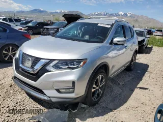 2017 Nissan Rogue SL Hybrid z VIN 5N1ET2MV7HC829278, wystawiony jako Copart lot #56002835 z przebiegiem 105 440 mil mil oraz Szkoda całkowita • Salvage title. Historia ofert i sprzedaży dostępna na DreamBid. Obrazek 1.