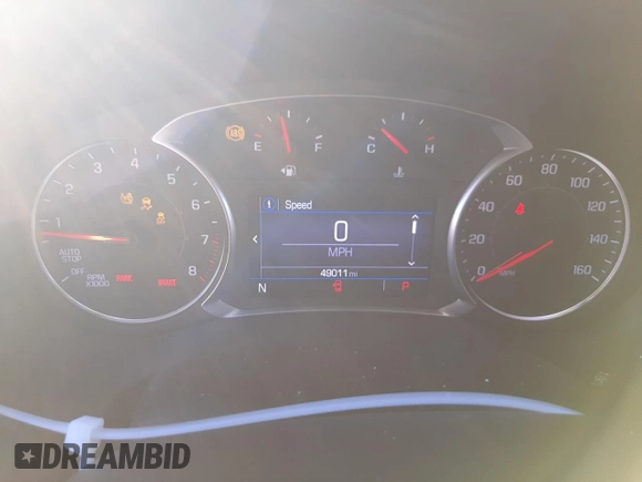 2021 GMC Acadia SLE with VIN 1GKKNRLS2MZ209354, listed as a Copart auction lot 75448104 with 49,011 mi miles and Salvage Title. Bid and sale history available at DreamBid. Image 9.