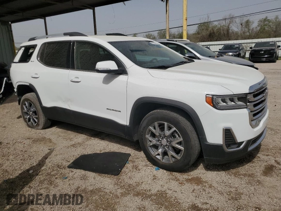 2023 GMC Acadia SLT with VIN 1GKKNML47PZ238017, listed as a Copart auction lot 49063205 with 21,782 mi miles and Clean Title. Bid and sale history available at DreamBid. Image 4.