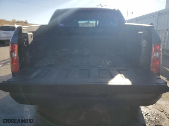 2011 Honda Ridgeline RTS with VIN 5FPYK1F47BB011036, listed as a Copart auction lot 77704604 with 0 mi miles and Salvage Title. Bid and sale history available at carsss.com. Image 6.