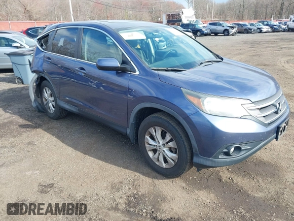 2013 Honda CR-V EX with VIN 2HKRM4H50DH634761, listed as a IAAI auction lot 41882899 with 70,535 mi miles. Bid and sale history available at carsss.com. Image 1.
