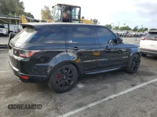2019 Land Rover Range Rover Sport HSE Dynamic with VIN SALWV2SVXKA419141, listed as a Copart auction lot 79052744 with 58,605 mi miles and Salvage Title. Bid and sale history available at carsss.com. Image 3.