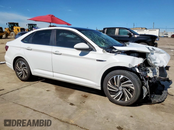 2021 Volkswagen Jetta SEL with VIN 3VWE57BUXMM099393, listed as a Copart auction lot 55982405 with 107,831 mi miles and Salvage title. Bid and sale history available at DreamBid. Image 4.