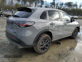 2024 Honda HR-V Sport with VIN 3CZRZ2H51RM759334, listed as a Copart auction lot 87272894 with 21,509 mi miles and Salvage title. Bid and sale history available at DreamBid. Image 3.
