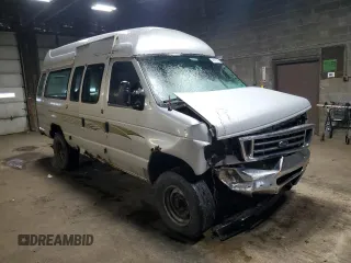 2007 Ford Econoline Cargo Recreational with VIN 1FTSS34L87DA90588, listed as a Copart auction lot 43187145 with Not Provided miles and Salvage Title. Bid and sale history available at carsss.com. Image 4.