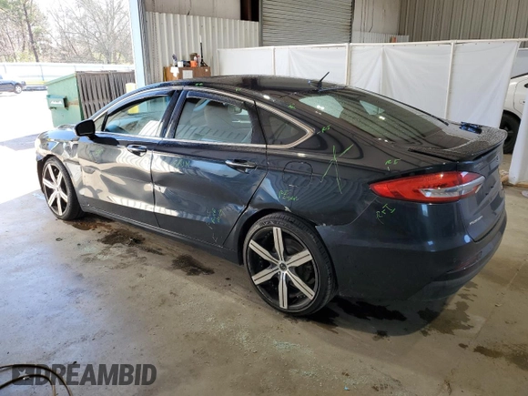 2020 Ford Fusion Titanium with VIN 3FA6P0SU0LR105007, listed as a Copart auction lot 46318815 with 79,383 mi miles and Salvage title. Bid and sale history available at DreamBid. Image 2.