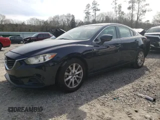2017 Mazda 6 Sport with VIN JM1GL1U50H1103765, listed as a Copart auction lot 88251575 with 123,989 mi miles and Salvage Title. Bid and sale history available at carsss.com. Image 1.