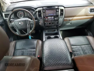 2016 Nissan Titan XD Platinum Reserve with VIN 1N6BA1F26GN504857, listed as a Copart auction lot 78143964 with 114,257 mi miles and Salvage Title. Bid and sale history available at carsss.com. Image 8.