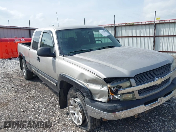 2004 Chevrolet Silverado 1500 Z71 with VIN 1GCEK19T64Z283606, listed as a IAAI auction lot 41996308 with 203,217 mi miles and . Bid and sale history available at DreamBid. Image 1.