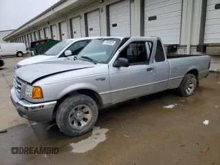 2003 Ford Ranger XL Fleet with VIN 1FTYR44U83PB63746, listed as a Copart auction lot 47650925 with 115,195 mi miles and Salvage Title. Bid and sale history available at carsss.com. Image 1.