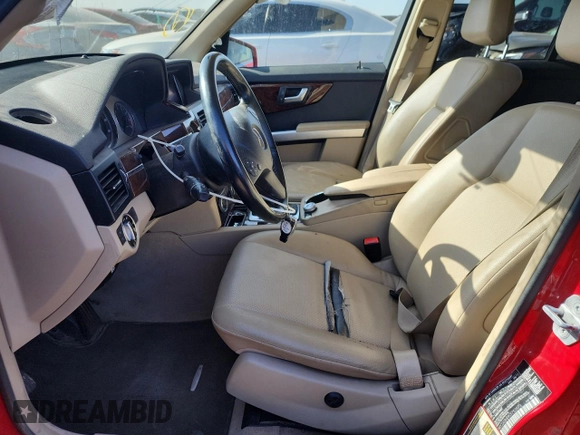 2012 Mercedes-Benz GLK 350 with VIN WDCGG8HB9CF753973, listed as a Copart auction lot 52321945 with 135,067 mi miles and Salvage Title. Bid and sale history available at DreamBid. Image 7.