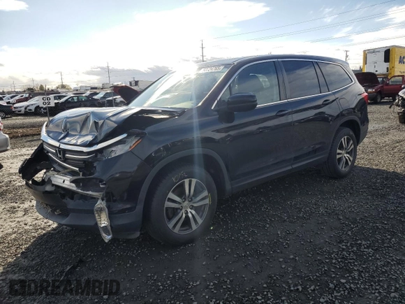 2017 Honda Pilot EX-L with VIN 5FNYF6H50HB083916, listed as a Copart auction lot 50624765 with 145,982 mi miles and Salvage Title. Bid and sale history available at DreamBid. Image 1.