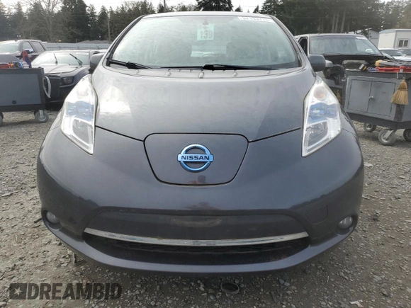 2013 Nissan LEAF SL with VIN 1N4AZ0CP8DC403026, listed as a Copart auction lot 52193775 with 34,712 mi miles and Clean Title. Bid and sale history available at DreamBid. Image 5.