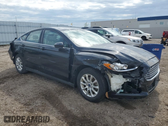 2016 Ford Fusion S with VIN 1FA6P0G75G5126060, listed as a Copart auction lot 60974024 with 109,077 mi miles and Salvage title. Bid and sale history available at DreamBid. Image 4.