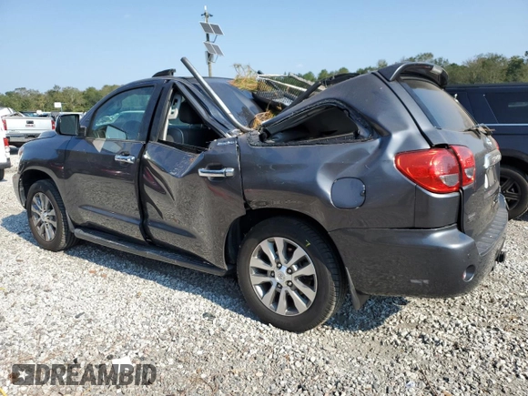 2017 Toyota Sequoia Limited with VIN 5TDJW5G12HS153311, listed as a Copart auction lot 74111964 with 69,877 mi miles and Salvage Title. Bid and sale history available at carsss.com. Image 2.