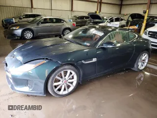 2020 Jaguar F-Type with VIN SAJDD1EV3LCK64835, listed as a Copart auction lot 43260145 with 18,157 mi miles and Salvage Title. Bid and sale history available at DreamBid. Image 1.
