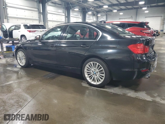 2015 BMW 3 Series 328i xDrive with VIN WBA3B3C50FJ984086, listed as a Copart auction lot 52006475 with 147,065 mi miles and Salvage Title. Bid and sale history available at carsss.com. Image 2.