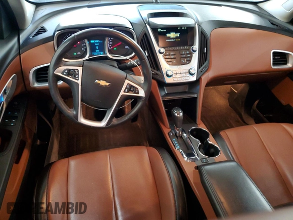 2017 Chevrolet Equinox Premier with VIN 2GNFLGE37H6211834, listed as a Copart auction lot 53741355 with 60,011 mi miles and Salvage Title. Bid and sale history available at carsss.com. Image 8.