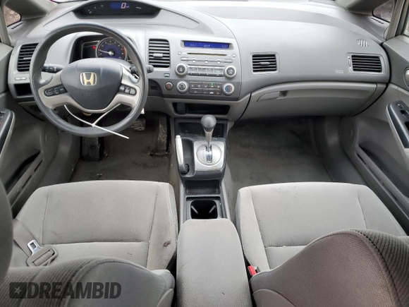 2007 Honda Civic EX with VIN 1HGFA16807L139145, listed as a Copart auction lot 52444095 with 217,422 mi miles and Salvage Title. Bid and sale history available at DreamBid. Image 8.