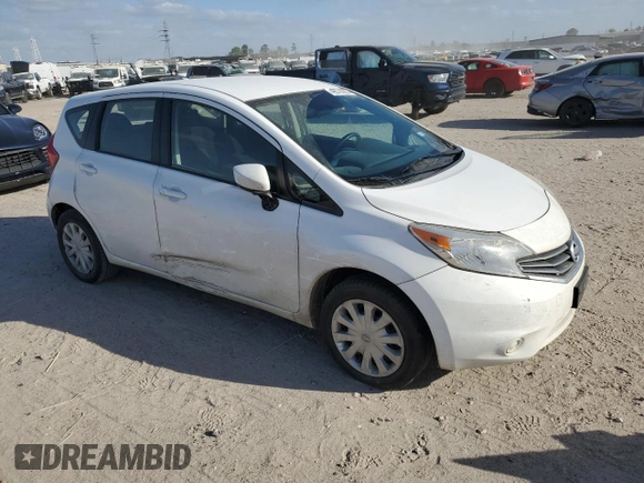 2016 Nissan Note S Plus with VIN 3N1CE2CP0GL356709, listed as a Copart auction lot 49576985 with 155,516 mi miles and Clean Title. Bid and sale history available at DreamBid. Image 4.