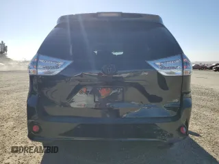 2020 Toyota Sienna SE with VIN 5TDXZ3DC2LS029818, listed as a Copart auction lot 88257995 with 55,027 mi miles and Salvage Title. Bid and sale history available at carsss.com. Image 6.