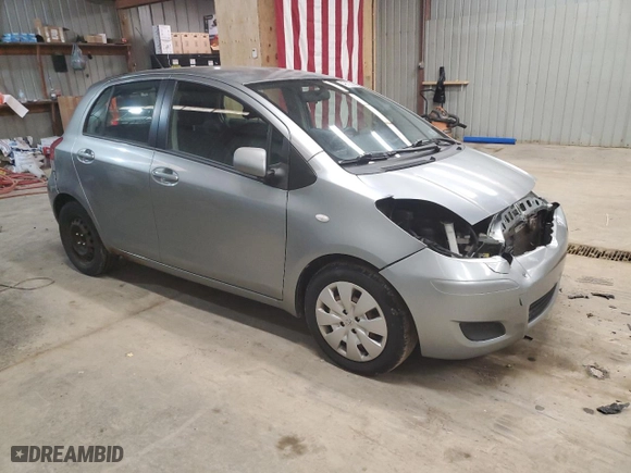 2009 Toyota Yaris with VIN JTDKT903495239209, listed as a Copart auction lot 49102305 with 147,845 mi miles and Salvage Title. Bid and sale history available at carsss.com. Image 4.