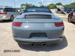 2017 Porsche 911 Carrera with VIN WP0CA2A90HS142156, listed as a Copart auction lot 65839223 with 23,737 mi miles. Bid and sale history available at carsss.com. Image 6.
