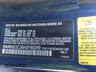 2017 MINI Hardtop 4 Door Cooper S z VIN WMWXU3C36H2F49289, wystawiony jako IAAI lot #41919269 z przebiegiem 45 791 mil mil oraz . Historia ofert i sprzedaży dostępna na DreamBid. Obrazek 9.