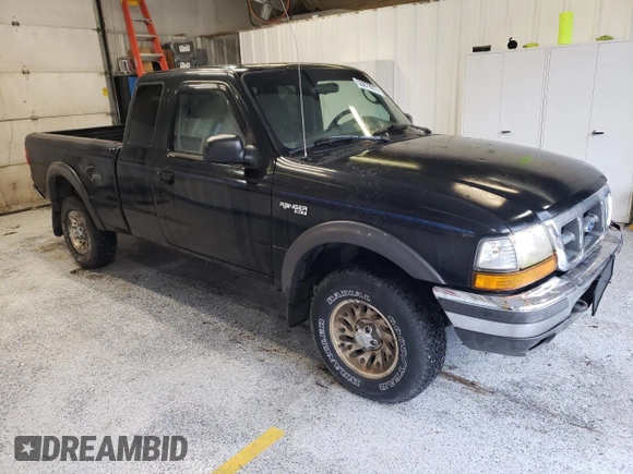 1998 Ford Ranger XL with VIN 1FTZR15X9WTA79183, listed as a Copart auction lot 55879915 with 193,055 mi miles and Clean Title. Bid and sale history available at DreamBid. Image 4.